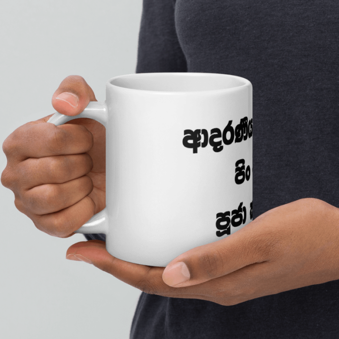 White glossy mug - Image 3