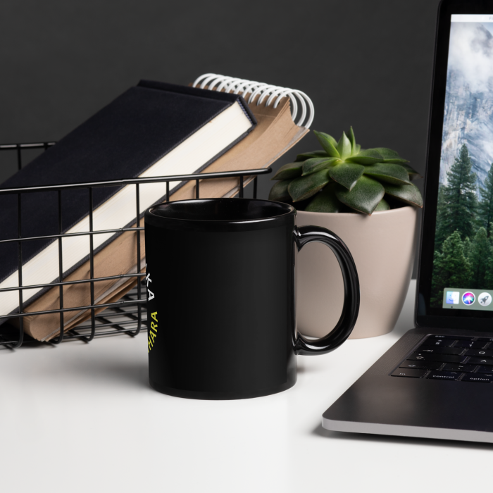 Black Glossy Mug - Image 2