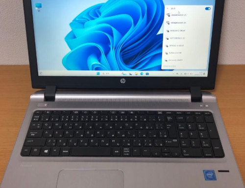 HP 450G3 laptop with SSD/8GB memory/wireless/camera